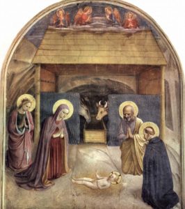 La Natividad, de Fra Angélico -1437-