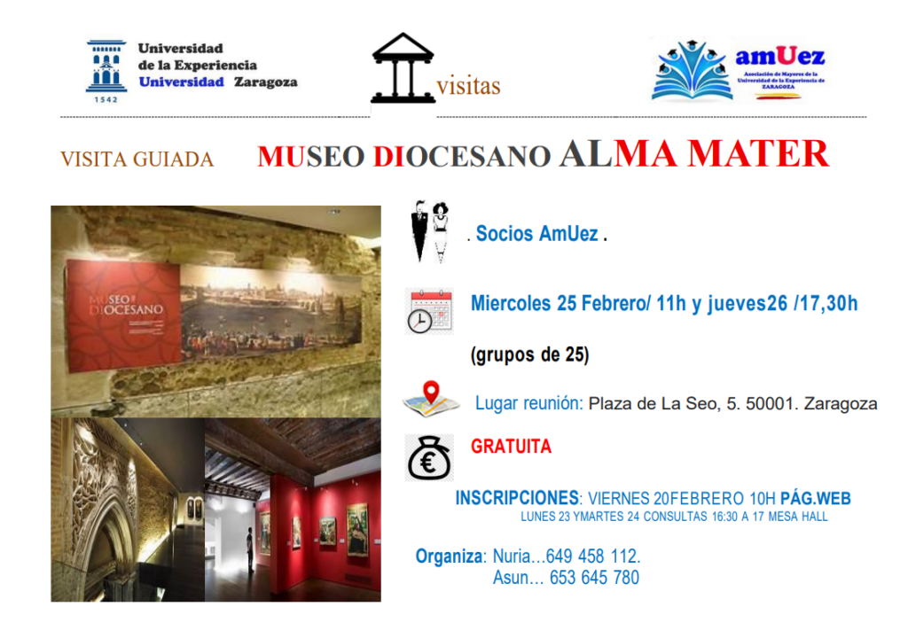 visita guiada museo diocesano alma mater