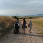 "PASEO AL ATARDECER", Marisa Gamarra