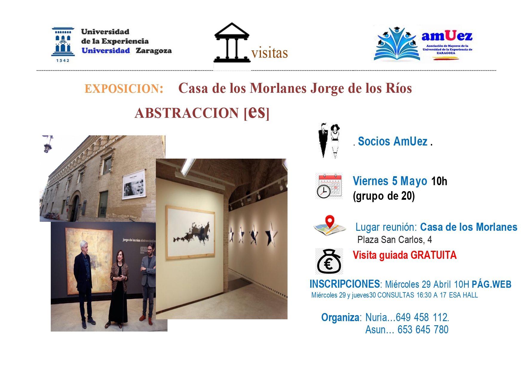 Exposición en la Casa de los Morlanes