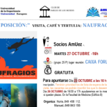 Visita CAIXAFORUM a la exposición "NAUFRAGIOS" 27 octubre 2026
